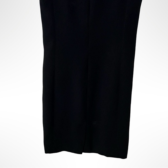 MM LaFleur The Sarah Dress Black Minimalist Sheath Size 0 Workwear Career Office - Picture 11 of 14